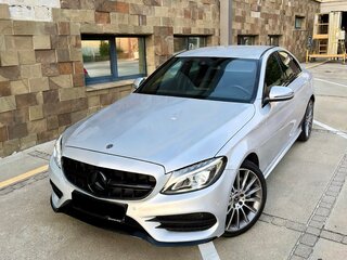 2017 Mercedes-Benz C-Класс 200 9G-TRONIC IV (W205), серебристый, 2600000 рублей, вид 1