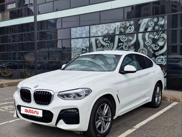 2019 BMW X4 20d II (G02), белый, 4050000 рублей