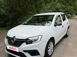 2020 Renault Sandero II Рестайлинг, белый, 749000 рублей, вид 1