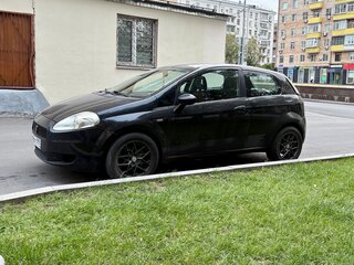 2008 Fiat Punto III Grande Punto, чёрный, 170000 рублей, вид 1