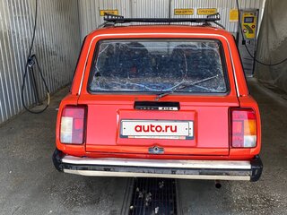 1990 Lada (ВАЗ) 2104, красный, 100000 рублей, вид 4
