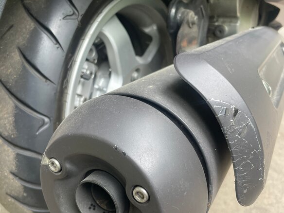 2002 Suzuki Burgman (SkyWave) 400, серебристый, 270000 рублей - вид 6