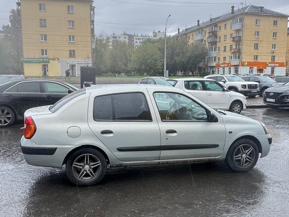 2002 Renault Symbol I Рестайлинг, голубой, 185000 рублей - вид 6