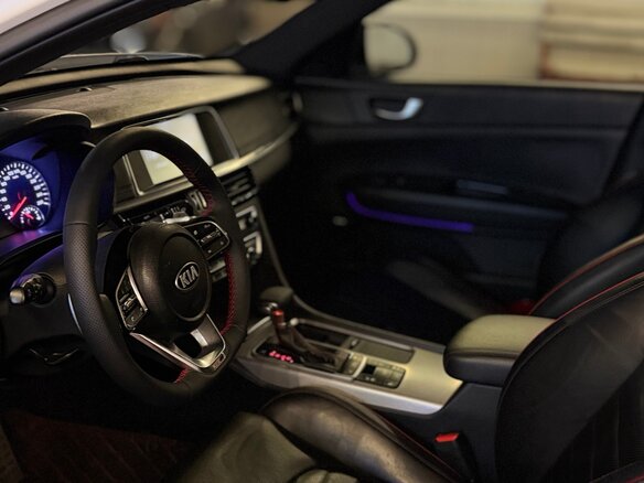 2019 Kia Optima IV Рестайлинг, белый, 1705000 рублей - вид 7