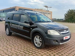 2016 Lada (ВАЗ) Largus Cross I, чёрный, 750000 рублей, вид 3