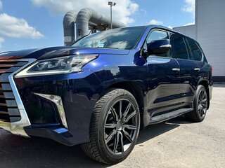 2015 Lexus LX 570 III Рестайлинг 2, синий, 6650000 рублей, вид 1