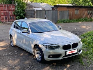 2017 BMW 1 серии 118i II (F20/F21) Рестайлинг, белый, 1250000 рублей, вид 3