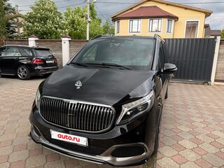 2019 Mercedes-Benz V-Класс Long 220 d длинный III (W447) Рестайлинг, чёрный, 7900000 рублей, вид 2