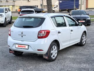 2018 Renault Sandero II Рестайлинг, белый, 525000 рублей, вид 4