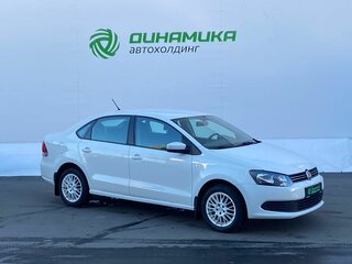 2013 Volkswagen Polo V, белый, 645000 рублей, вид 3