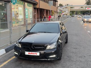 2012 Mercedes-Benz C-Класс 200 III (W204) Рестайлинг, чёрный, 1397000 рублей, вид 3