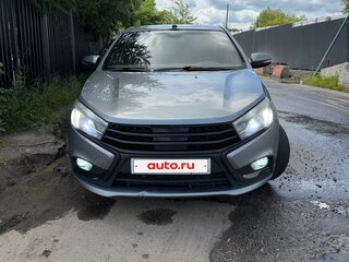 2016 Lada (ВАЗ) Vesta I, серый, 600000 рублей, вид 2