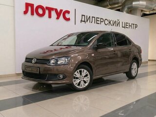 2014 Volkswagen Polo V, коричневый, 1099000 рублей, вид 1