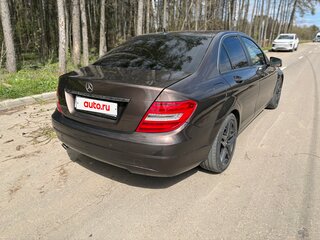 2013 Mercedes-Benz C-Класс 180 III (W204) Рестайлинг, коричневый, 1100000 рублей, вид 4