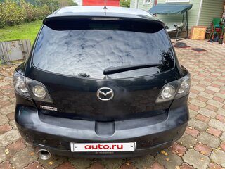2008 Mazda 3 I (BK) Рестайлинг, чёрный, 470000 рублей, вид 3