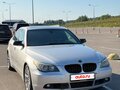 2004 BMW 5 серии 530i V (E60/E61), серебристый