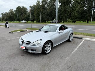 2004 Mercedes-Benz SLK-Класс 200 II (R171), серебристый, 1400000 рублей, вид 2