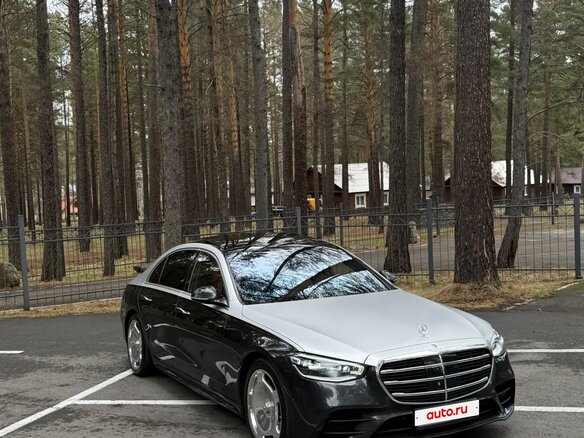 2021 Mercedes-Benz S-Класс 450 4MATIC VII (W223), серый, 8300000 рублей - вид 2
