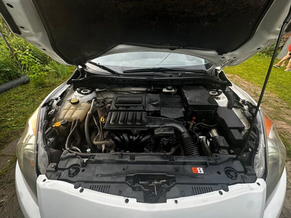 2012 Mazda 3 II (BL) Рестайлинг, белый, 850000 рублей - вид 12