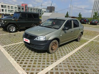 2013 Renault Logan I Рестайлинг, бежевый, 150000 рублей, вид 1