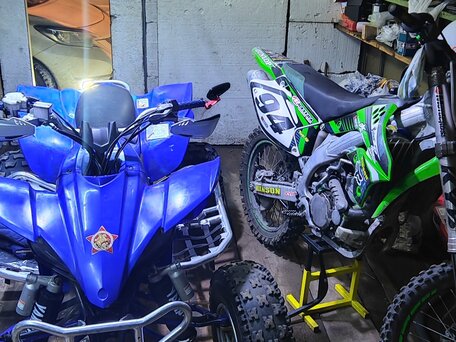 2006 Kawasaki KX 450, зелёный, 320000 рублей, вид 2