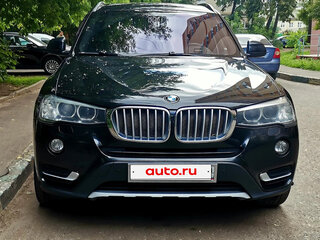 2017 BMW X3 20d xDrive II (F25) Рестайлинг, чёрный, 2745000 рублей, вид 3