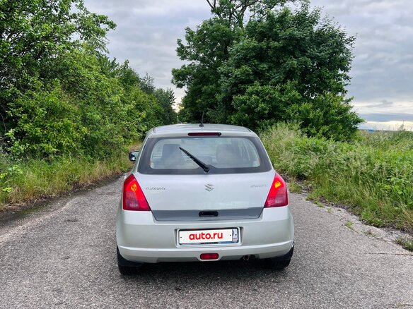 2007 Suzuki Swift III, серебристый, 490000 рублей - вид 4