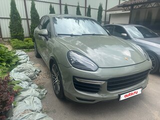 2014 Porsche Cayenne S II Рестайлинг (958), зелёный, 2550000 рублей, вид 4