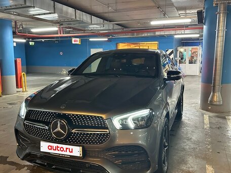 2020 Mercedes-Benz GLE Coupe 350 de II (C167), серебристый, 7300000 рублей, вид 1