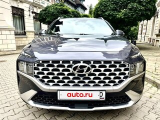 2020 Hyundai Santa Fe IV Рестайлинг, фиолетовый, 3750000 рублей, вид 4