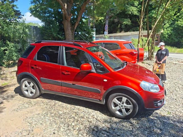 2013 Suzuki SX4 I (Classic) Рестайлинг, оранжевый, 1300000 рублей - вид 4
