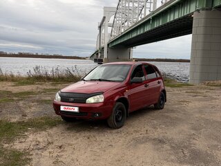 2010 Lada (ВАЗ) Kalina I, красный, 125000 рублей, вид 2