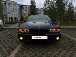 2001 BMW 5 серии 525i IV (E39) Рестайлинг, чёрный, 950000 рублей, вид 2