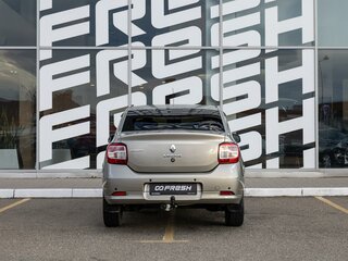 2015 Renault Logan II, бежевый, 740000 рублей, вид 4