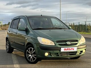 2006 Hyundai Getz I Рестайлинг, зелёный, 500000 рублей, вид 3