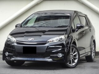 2017 Toyota Wish II Рестайлинг, чёрный, 1168000 рублей, вид 3
