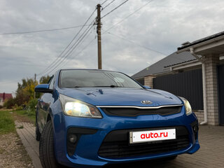 2017 Kia Rio IV, синий, 1050000 рублей, вид 2