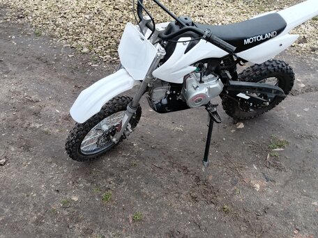 2022 Motoland MX 125, белый, 45000 рублей, вид 1