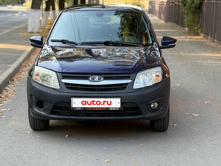 2016 Lada (ВАЗ) Granta I, синий, 330000 рублей, вид 2