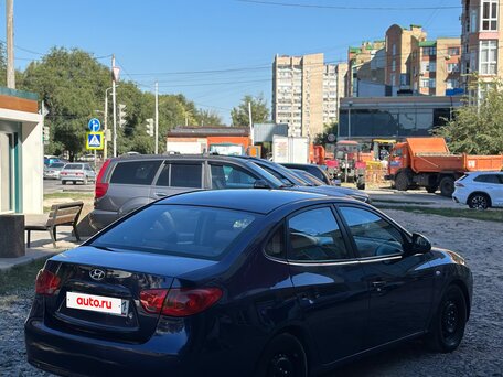 2009 Hyundai Elantra IV (HD), синий, 355000 рублей, вид 4