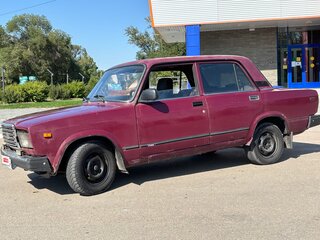 2003 Lada (ВАЗ) 2107, пурпурный, 120000 рублей, вид 3