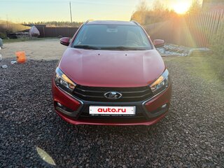 2018 Lada (ВАЗ) Vesta SW I, красный, 950000 рублей, вид 1
