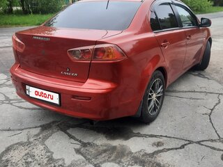 2008 Mitsubishi Lancer X, красный, 530000 рублей, вид 3