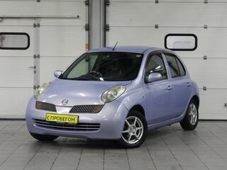 2003 Nissan March III (K12), голубой, 217000 рублей, вид 1