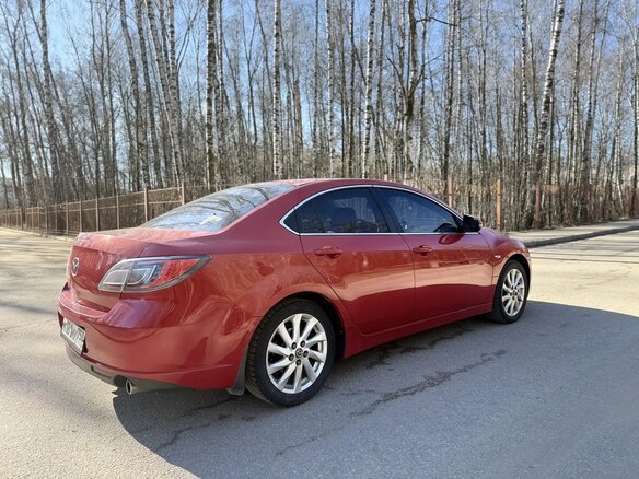 2008 Mazda 6 II (GH), красный, 650000 рублей - вид 6