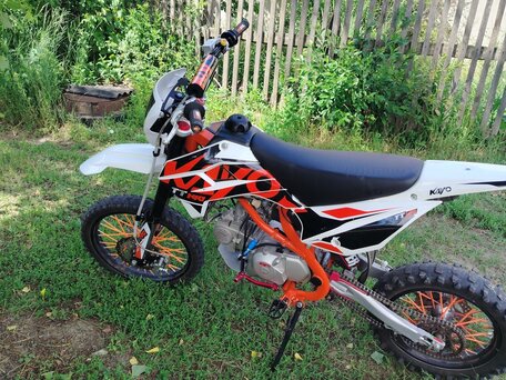 2024 Kayo Basic TT140EM, оранжевый, 70000 рублей, вид 4