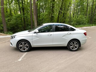 2018 Lada (ВАЗ) Vesta I, белый, 925000 рублей, вид 2