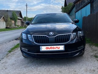 2018 Skoda Octavia III (A7) Рестайлинг, чёрный, 1720000 рублей, вид 2
