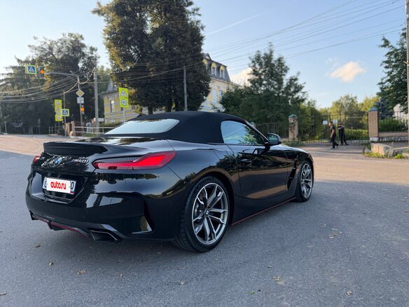 2020 BMW Z4 M40i III (G29), чёрный - вид 9