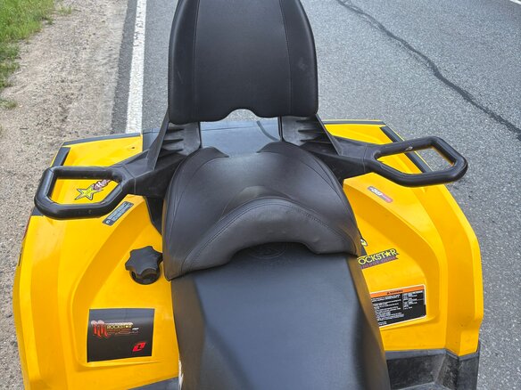 2012 BRP Can-Am Outlander MAX 500, жёлтый, 790000 рублей - вид 12